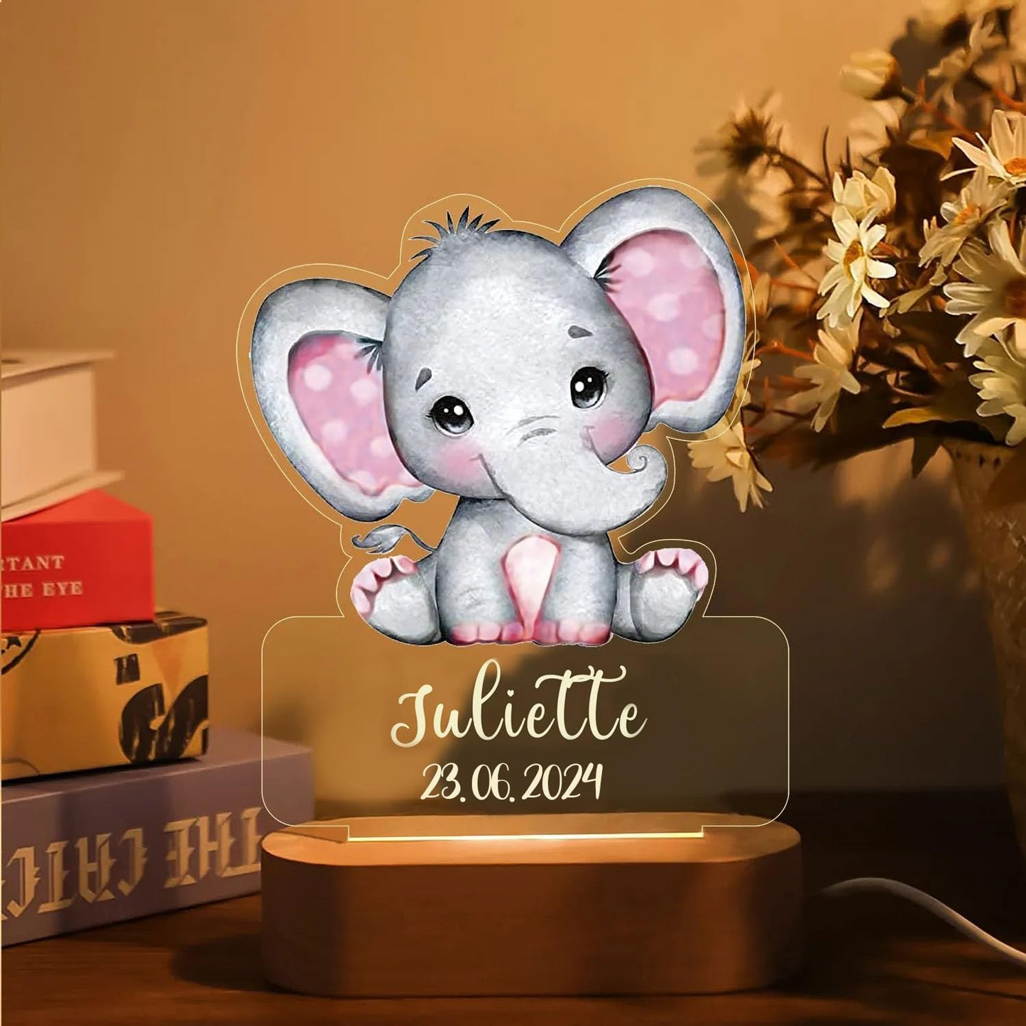 Lampe de rêve personnalisée en forme d'animal