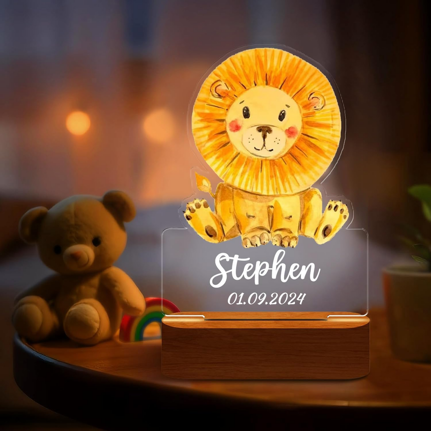 Lampe de rêve personnalisée en forme d'animal