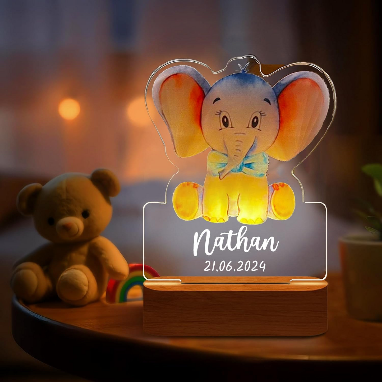 Lampe de rêve personnalisée en forme d'animal